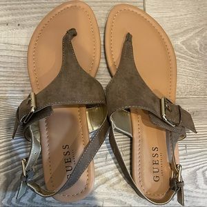 Guess Dressy Sandals Green Adjustable